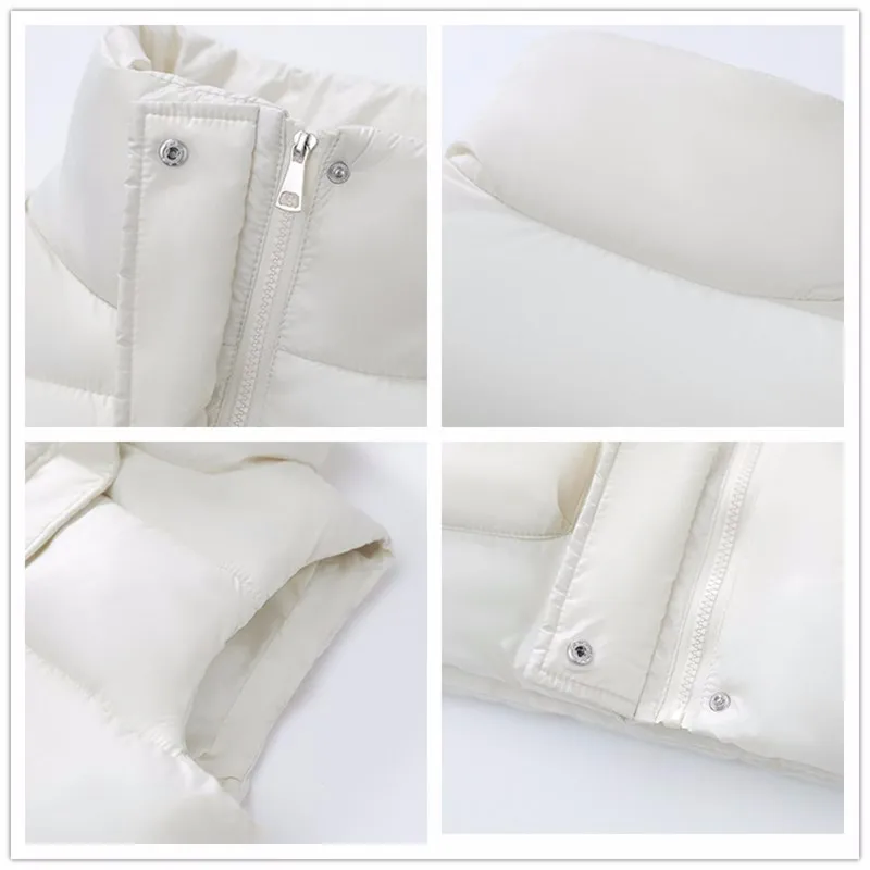 Yzeqi Women Winter Warm Vest Short Sleeveless Coat Casual Cotton Padded Jacket Female Fashion Padded Warm Lightweight Waistcoat
Yzeqi Women Winter Warm Vest Short Sleeveless Coat Casual Cotton Padded Jacket Female Fashion Padded Warm Lightweight Waistcoat