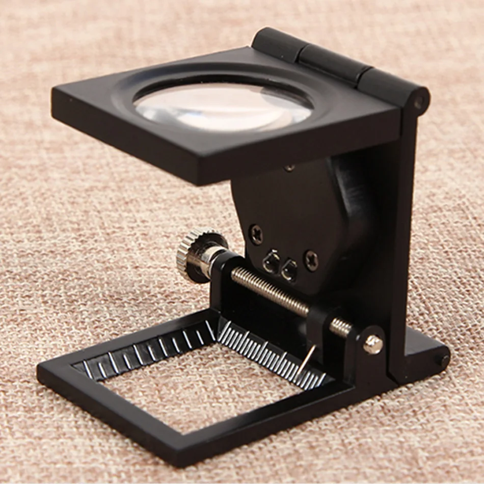 SIY-9005A Full Metal 10x Magnifying Glass Cloth Mirror Ruler Pointer Lamp Identification Fabric Textile Leather Case
SIY-9005A Full Metal 10x Magnifying Glass Cloth Mirror Ruler Pointer Lamp Identification Fabric Textile Leather Case
