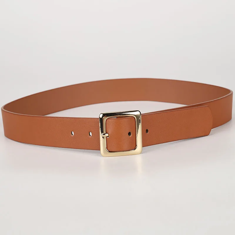 Women's Belt Fashion Jeans Pants Dress Solid Color Belt With Pin Buckle Suitable For Girls And Ladies Cinturón De Mujer
Women's Belt Fashion Jeans Pants Dress Solid Color Belt With Pin Buckle Suitable For Girls And Ladies Cinturón De Mujer