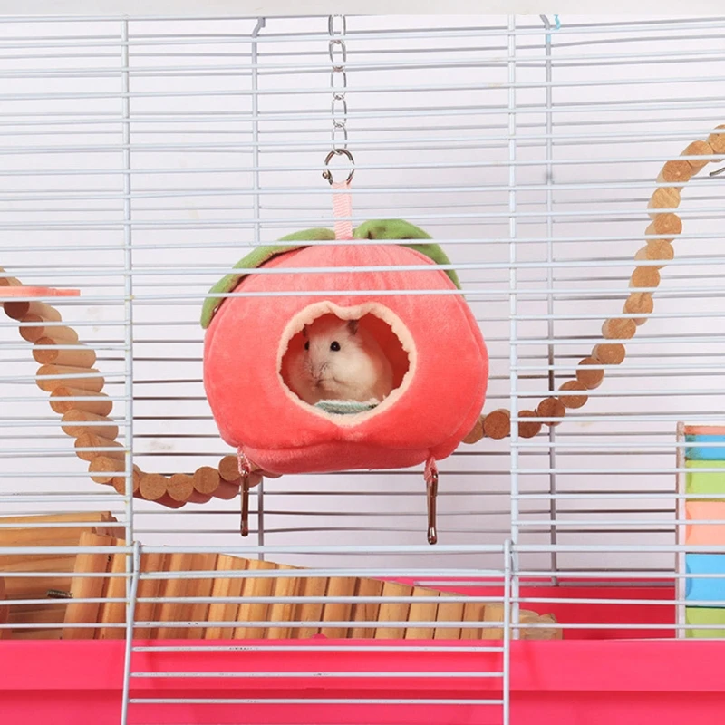 Hamster Hammock Cage Nest Sleeping Bed House Chinchilla Sugar Glider Hide Cave Cute Small Animal Swing for Healthy Sleep
Hamster Hammock Cage Nest Sleeping Bed House Chinchilla Sugar Glider Hide Cave Cute Small Animal Swing for Healthy Sleep