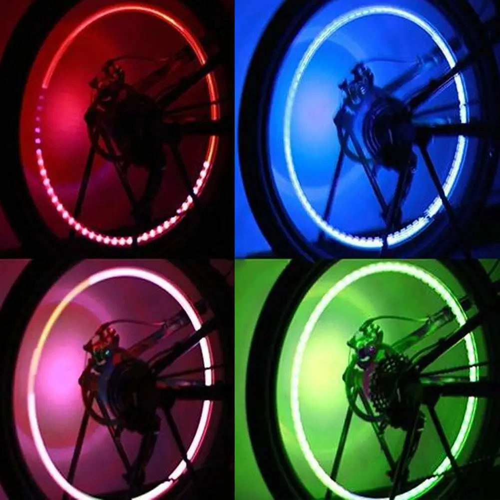 1Pcs tire valve light LED flashing neon light sensor motorcycle bicycle car tire valve cap light riding warning car tail light
1Pcs tire valve light LED flashing neon light sensor motorcycle bicycle car tire valve cap light riding warning car tail light