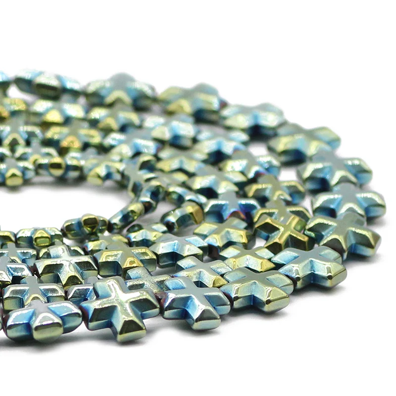 Hematite Natural Stone Green Cross Jesus 6/8/10MM Spacer Loose Beads For Jewelry Making Handmade DIY Bracelet Pendant Findings
Hematite Natural Stone Green Cross Jesus 6/8/10MM Spacer Loose Beads For Jewelry Making Handmade DIY Bracelet Pendant Findings