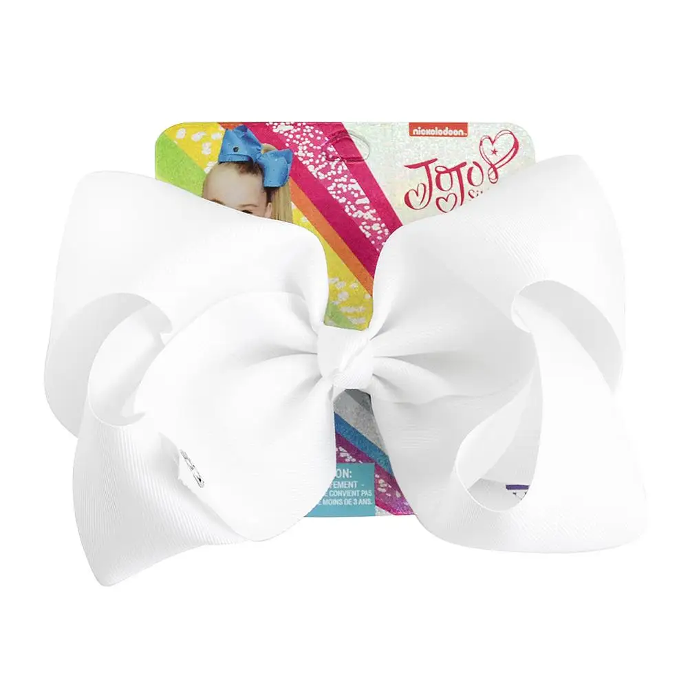 8" Solid RainbowJOJO SIWA Bows With Hair Clip For Girls Kids Handmade Boutique Knot Hair Bow Hairgrips Hair Accessories
8" Solid RainbowJOJO SIWA Bows With Hair Clip For Girls Kids Handmade Boutique Knot Hair Bow Hairgrips Hair Accessories
