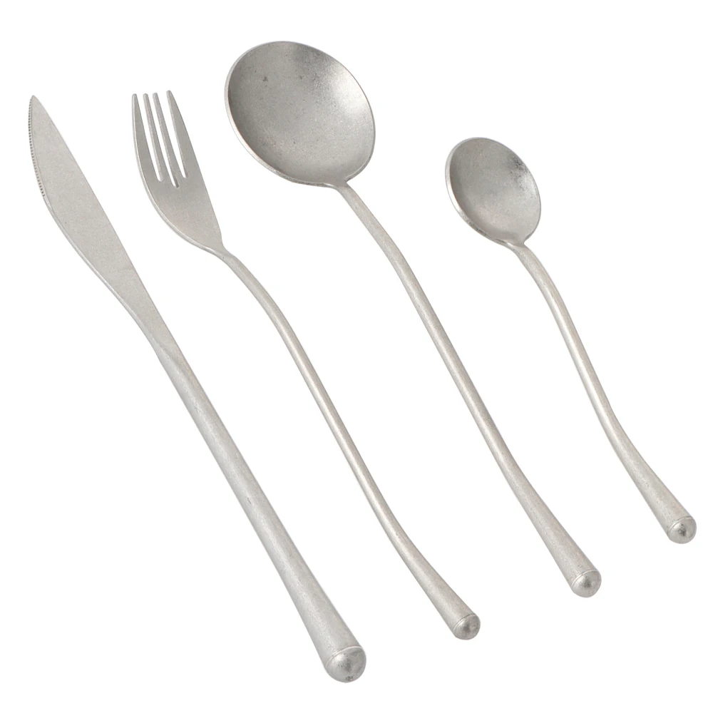 24 Pieces Retro Luxury Cutlery Dinnerware Eating Utensils Flatware Knife Fork Spoon Sets Western Tableware
24 Pieces Retro Luxury Cutlery Dinnerware Eating Utensils Flatware Knife Fork Spoon Sets Western Tableware