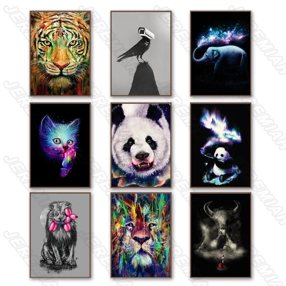 Buffalo Lion Animal Poster Nordic Style Waterproof Ink Painting Print Painting Modern Living Room Bedroom Wall Stickers
Buffalo Lion Animal Poster Nordic Style Waterproof Ink Painting Print Painting Modern Living Room Bedroom Wall Stickers