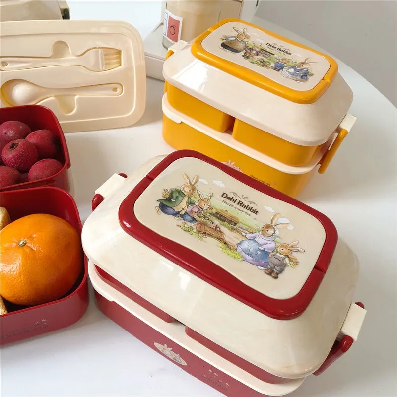 Lunch Box Bento Box for Student Office Worker Double-layer Microwave Heating Lunch Container Food Storage Container
Lunch Box Bento Box for Student Office Worker Double-layer Microwave Heating Lunch Container Food Storage Container