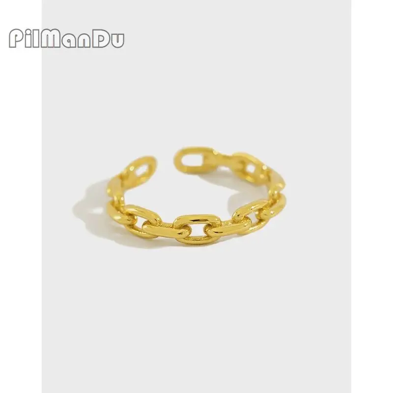 PilManDu S925 Sterling Silver Finger Rings Irregular Matte Brushed Finger Ring Silver 925 Fine Jewelry Women Birthday Gift
PilManDu S925 Sterling Silver Finger Rings Irregular Matte Brushed Finger Ring Silver 925 Fine Jewelry Women Birthday Gift