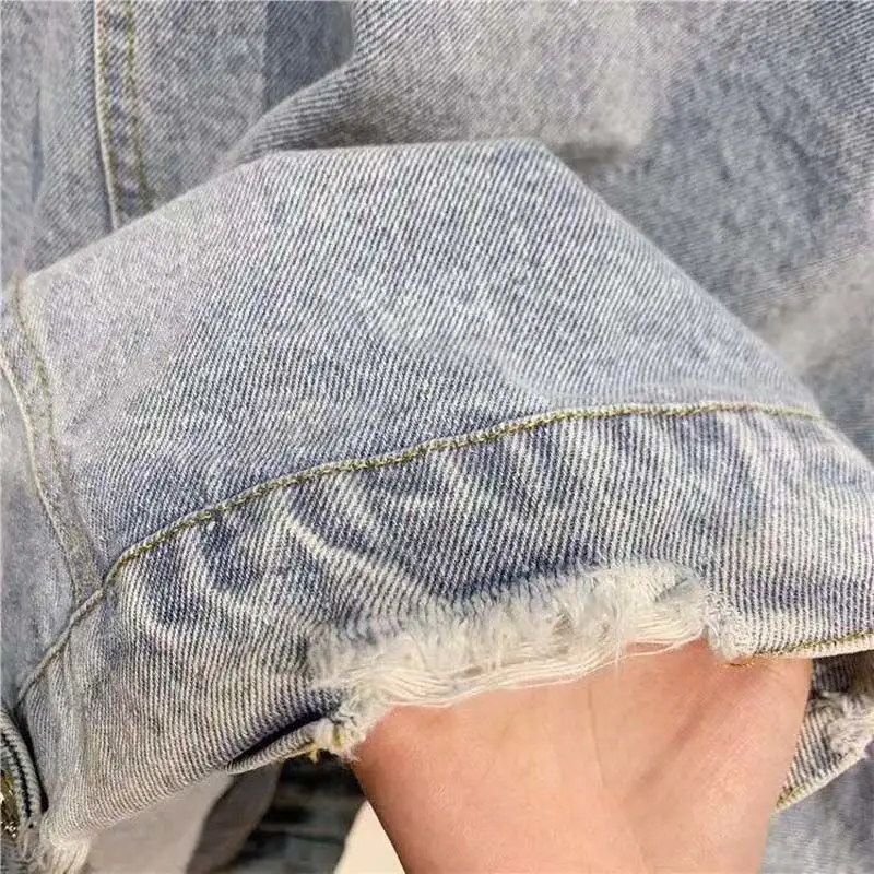 Denim waistcoat female student loose new spring and autumn versatile medium long cantilevered sleeveless coat
Denim waistcoat female student loose new spring and autumn versatile medium long cantilevered sleeveless coat
