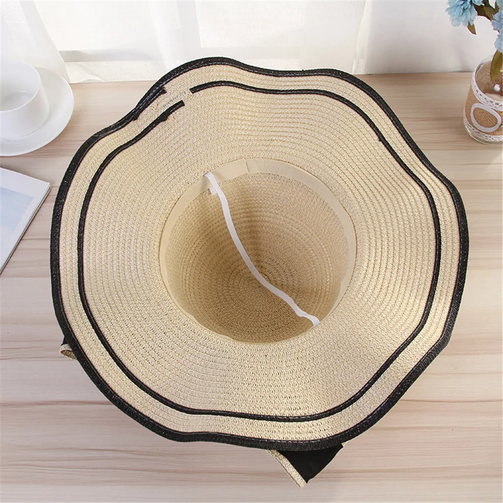 Summer Straw Hat Women Wide Brim Beach Sun Hats Straw Jazz Sunshade Panama Fedora Gangster Hat Cap 2021
Summer Straw Hat Women Wide Brim Beach Sun Hats Straw Jazz Sunshade Panama Fedora Gangster Hat Cap 2021