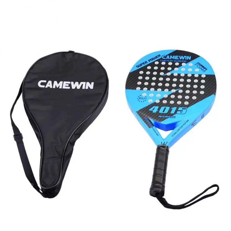New Carbon And Glass Fiber Padel Tennis Racket Soft Face Paddle Tennis Racquet With Bag Cover Rackets For Padel 
New Carbon And Glass Fiber Padel Tennis Racket Soft Face Paddle Tennis Racquet With Bag Cover Rackets For Padel