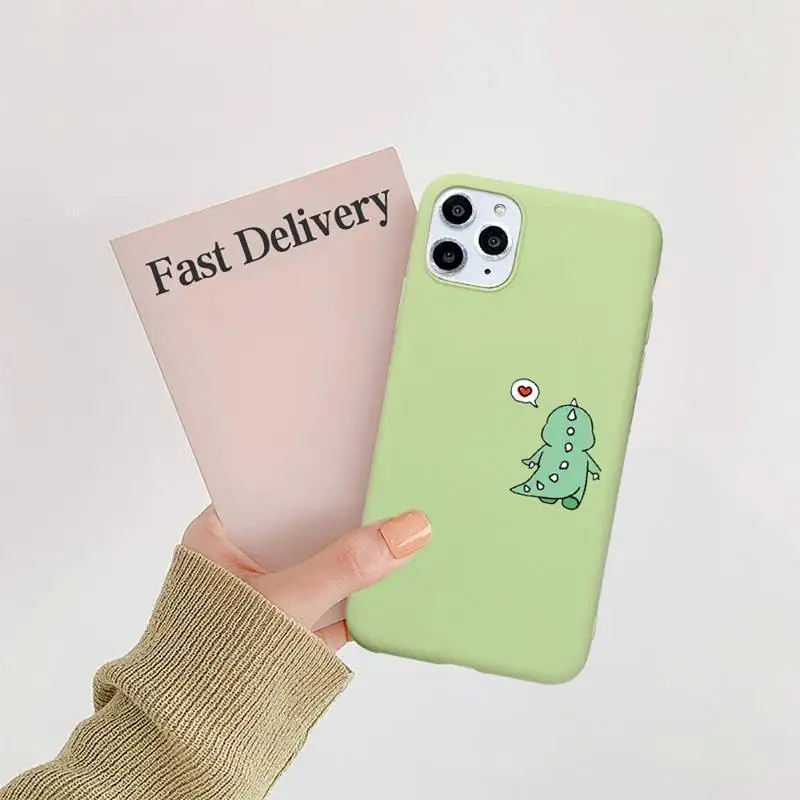 Animal Cute Dinosaur Phone Case Candy Color for iPhone 11 12 mini pro XS MAX 8 7 6 6S Plus X SE 2020 XR
Animal Cute Dinosaur Phone Case Candy Color for iPhone 11 12 mini pro XS MAX 8 7 6 6S Plus X SE 2020 XR