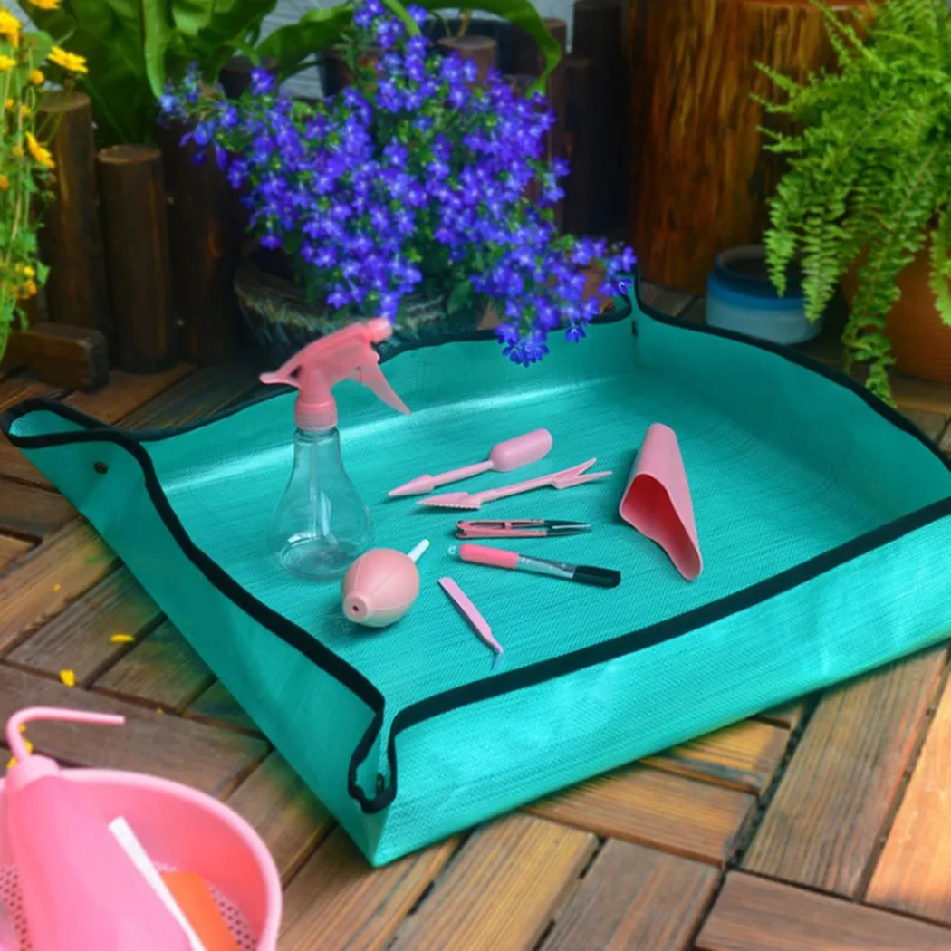 68*68cm Plant Repotting Square Mat Balcony Change Gardening Mat PE Repotting
68*68cm Plant Repotting Square Mat Balcony Change Gardening Mat PE Repotting