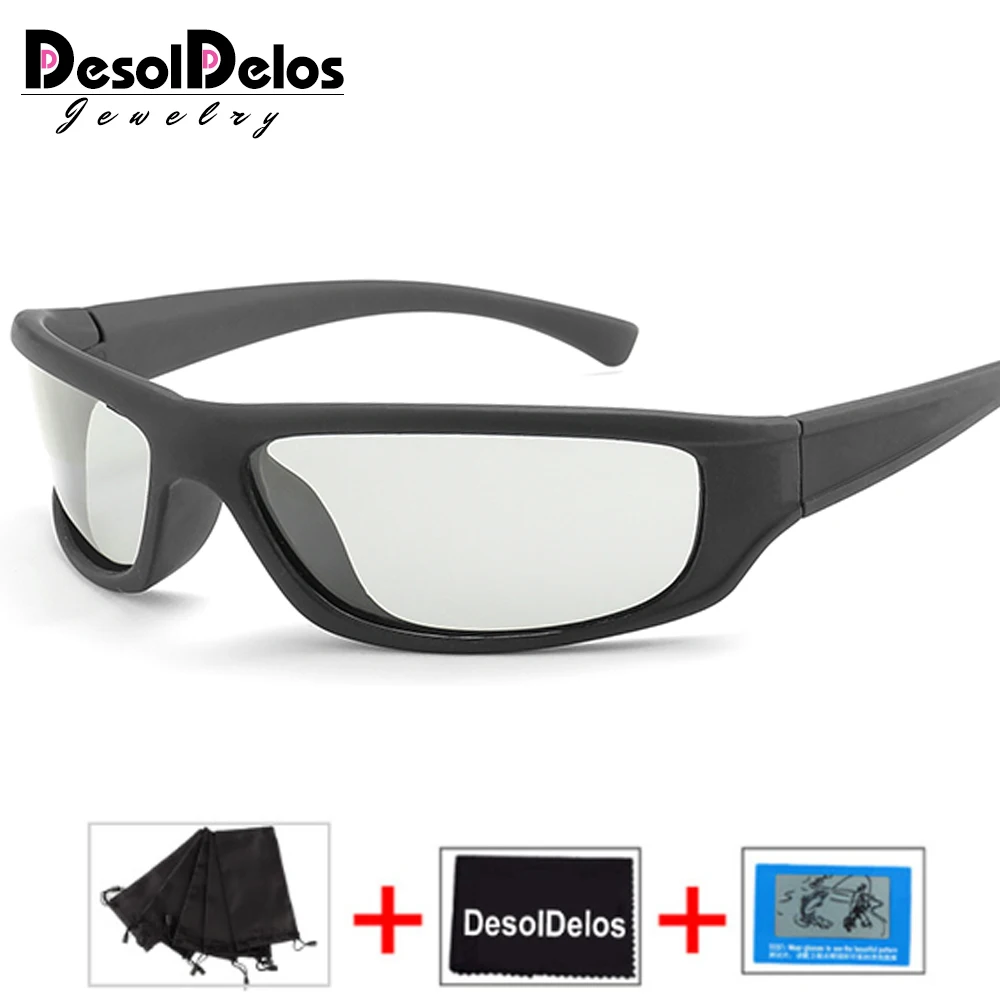 Driving Photochromic Sunglasses Men Polarized Chameleon Discoloration All day change color snow light Gafas de sol D072
Driving Photochromic Sunglasses Men Polarized Chameleon Discoloration All day change color snow light Gafas de sol D072
