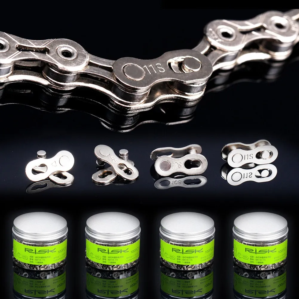 10 Pcs MTB Road Bike Chain Connector For 6/7/8/9/10 11 Speed Mountain Bicycle Quick Master Link Joint Cycling Bike Accessories
10 Pcs MTB Road Bike Chain Connector For 6/7/8/9/10 11 Speed Mountain Bicycle Quick Master Link Joint Cycling Bike Accessories