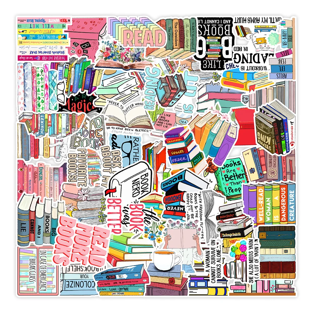 10/30/50PCS Book Reading Cartoon Art Cute Creative Graffiti Decal Laptop Skateboard Suitcase Gift Toy DIY Sticker Wholesale
10/30/50PCS Book Reading Cartoon Art Cute Creative Graffiti Decal Laptop Skateboard Suitcase Gift Toy DIY Sticker Wholesale