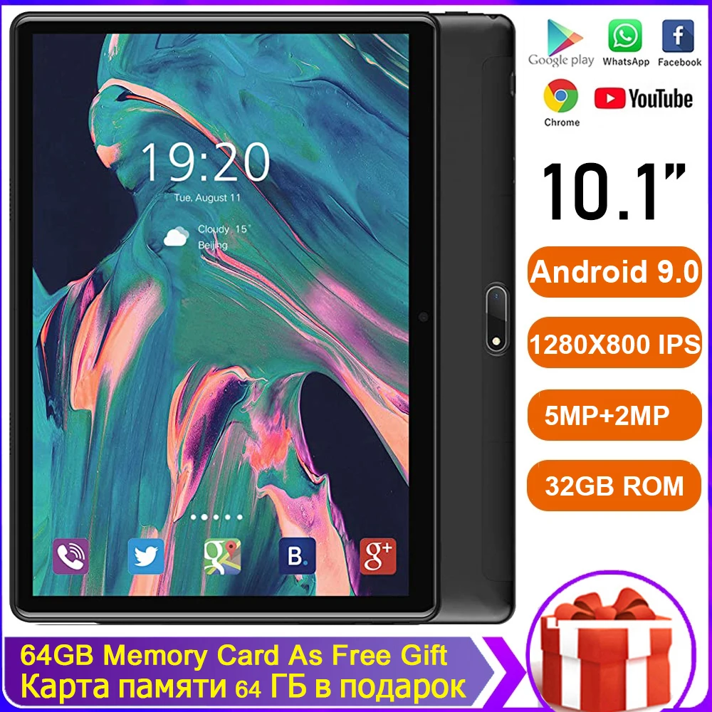 New Google 10 inch Tablet Pc Android 9.0 Google Market 3G Phone Call Dual SIM Cards CE Brand WiFi GPS Bluetooth 10.1 Tablets 
New Google 10 inch Tablet Pc Android 9.0 Google Market 3G Phone Call Dual SIM Cards CE Brand WiFi GPS Bluetooth 10.1 Tablets
