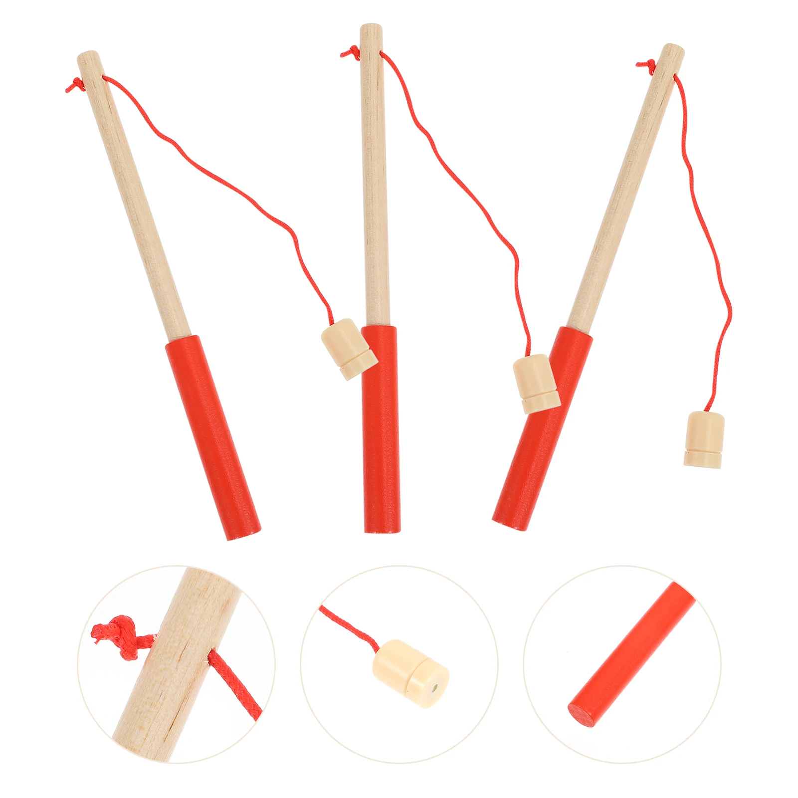 3 Pcs Wooden Magnetic Fishing Pole Toy Kids Fishing Rod Toys Educational Toys
3 Pcs Wooden Magnetic Fishing Pole Toy Kids Fishing Rod Toys Educational Toys
