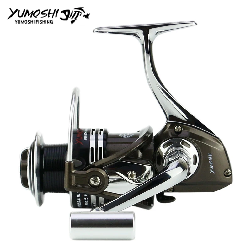 All metal spinning fishing reel BY 12+1BB gapless full metal spinning reel High hard aluminum alloy fishing wheel
All metal spinning fishing reel BY 12+1BB gapless full metal spinning reel High hard aluminum alloy fishing wheel