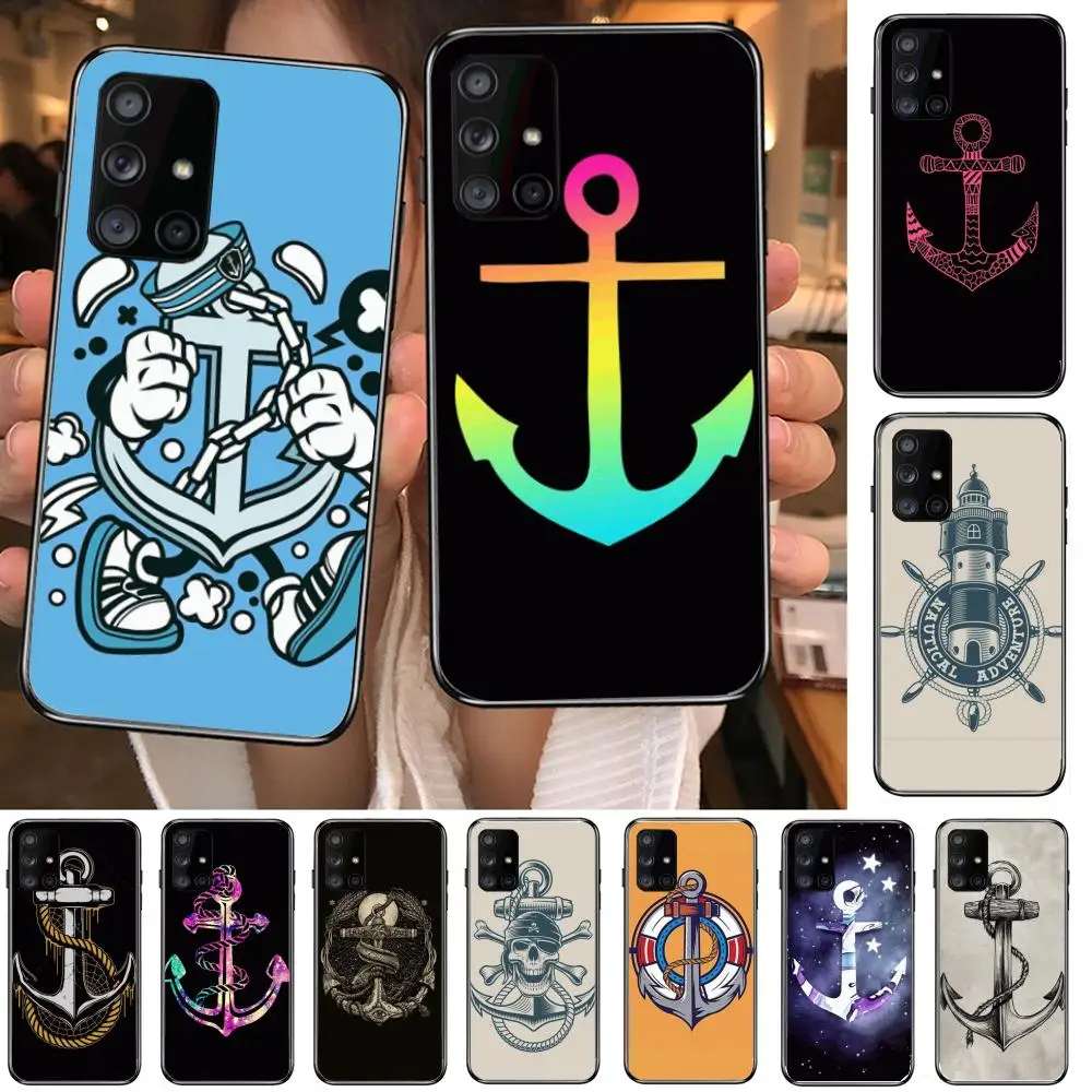 Marine sailor anchor Phone Case Hull For Samsung Galaxy A 90 50 51 20 71 70 40 30 10 80 E 5G S Black Shell Art Cell Cover
Marine sailor anchor Phone Case Hull For Samsung Galaxy A 90 50 51 20 71 70 40 30 10 80 E 5G S Black Shell Art Cell Cover