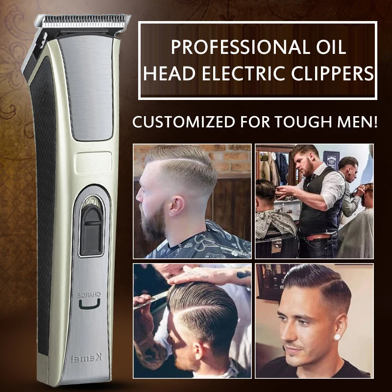 Kemei KM-5017 Hair Clipper Waterproof High Power Rechargeable Electric Trimmer For Men Barber Baby Children Hair Trimmer Mute
Kemei KM-5017 Hair Clipper Waterproof High Power Rechargeable Electric Trimmer For Men Barber Baby Children Hair Trimmer Mute