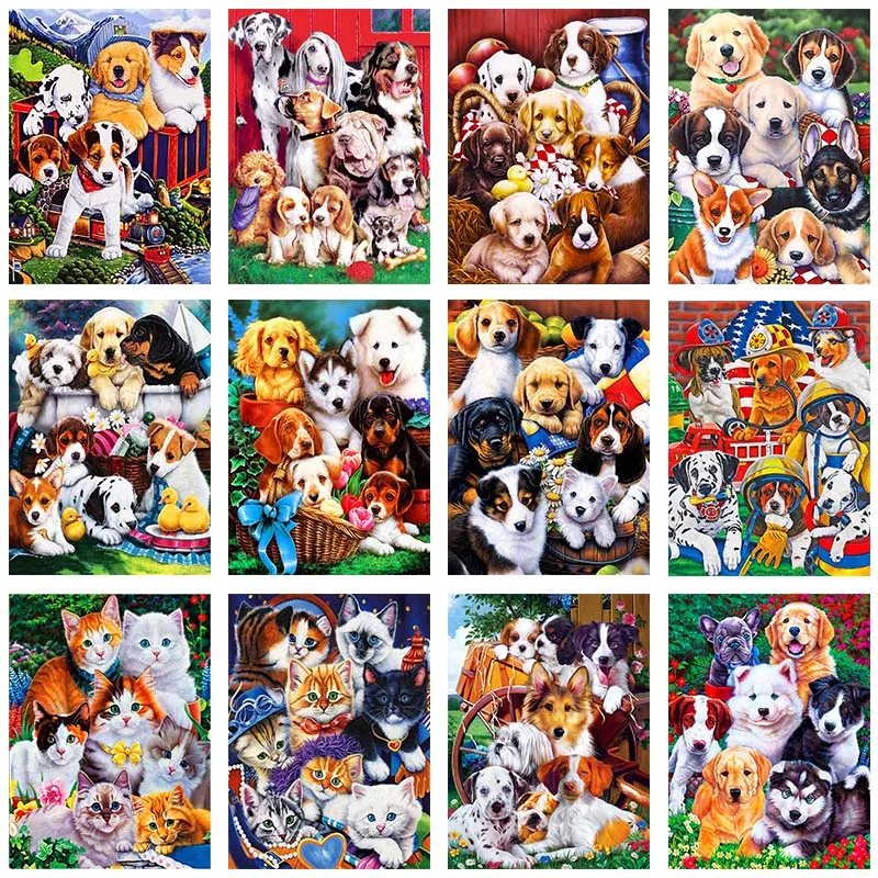 5D Diy Diamond Painting Home Animals Cross Stitch Full Drill Scenery Embroidery Cute Handmade Wall Decor Gift
5D Diy Diamond Painting Home Animals Cross Stitch Full Drill Scenery Embroidery Cute Handmade Wall Decor Gift