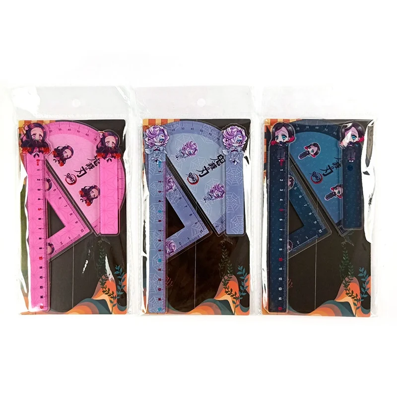 4Pcs/Set Anime Demon Slayer: Kimetsu No Yaiba Cosplay Ruler Set Measuring Scale Students Cartoon Measure Ruler Gift For Kids
4Pcs/Set Anime Demon Slayer: Kimetsu No Yaiba Cosplay Ruler Set Measuring Scale Students Cartoon Measure Ruler Gift For Kids