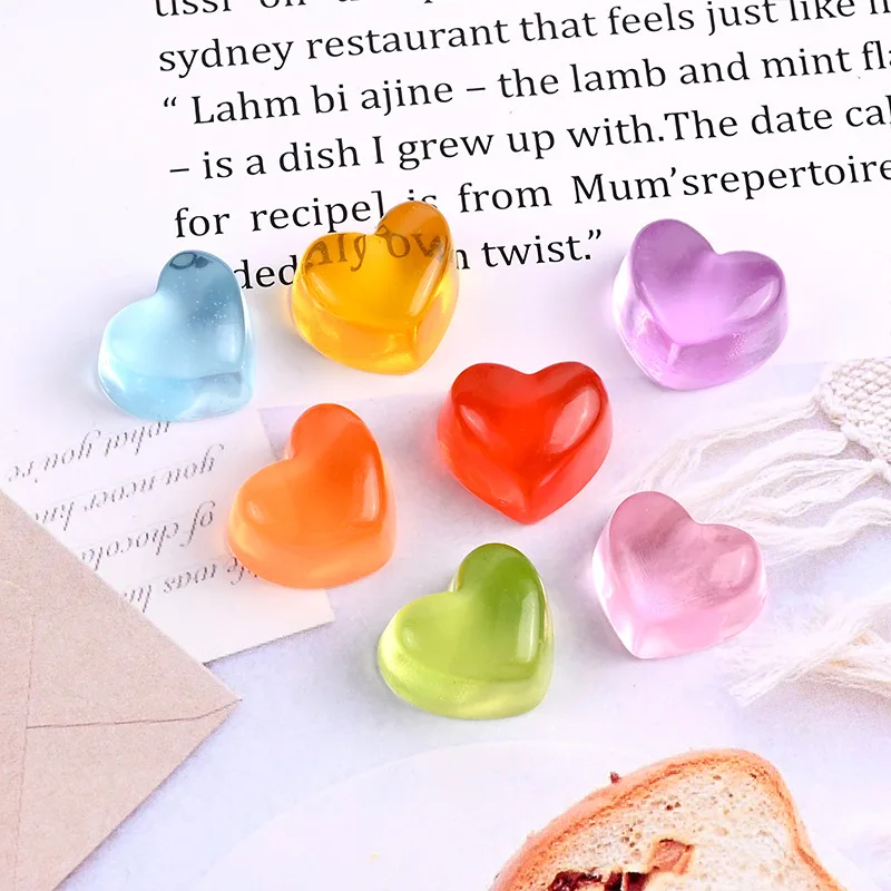 20/30Pcs Love Heart Candy Resin DIY Craft Supplies Phone Shell Decor Materials Hair Accessories Hand Made Nail Arts Decoration
20/30Pcs Love Heart Candy Resin DIY Craft Supplies Phone Shell Decor Materials Hair Accessories Hand Made Nail Arts Decoration