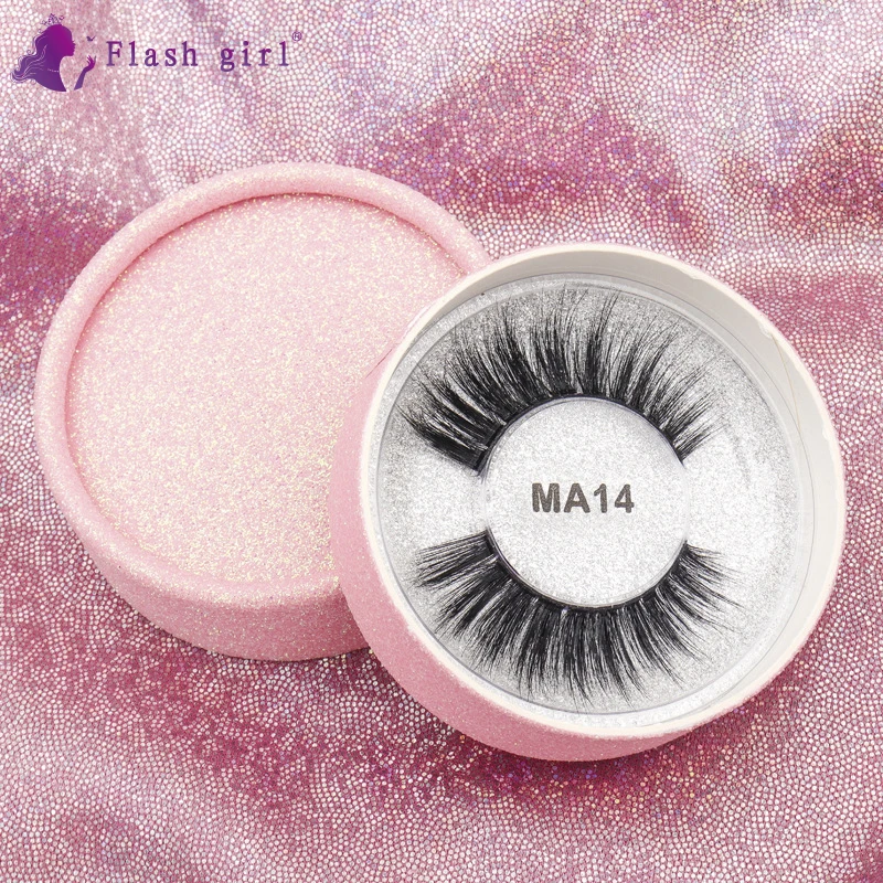 Flash Girl New Style 3D False Eyelashes Handmade Natural Soft Faux Mink Lashes High Quality Fake Eyelash Makeup Tools MA14
Flash Girl New Style 3D False Eyelashes Handmade Natural Soft Faux Mink Lashes High Quality Fake Eyelash Makeup Tools MA14