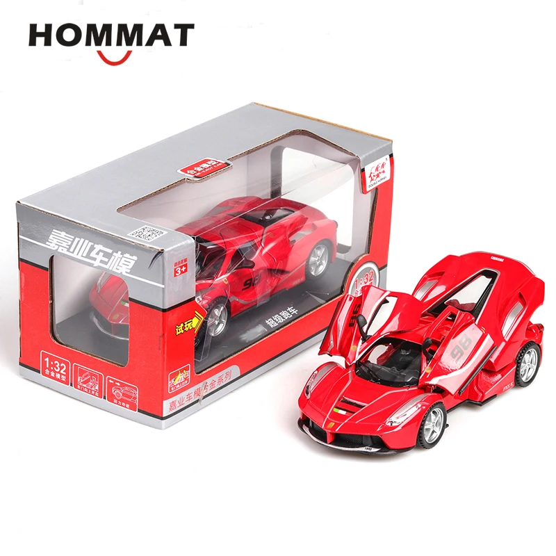 HOMMAT масштаб 1:32 FXX K V12 гоночный автомобиль Литые металлические и игрушечные