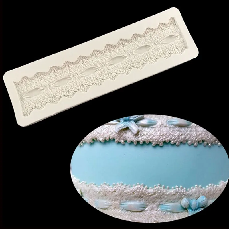 Diy Fancy Pearl Shaped Silicone Mold Necklace Fondant Lace Cake Biscuits Baking Mold
Diy Fancy Pearl Shaped Silicone Mold Necklace Fondant Lace Cake Biscuits Baking Mold