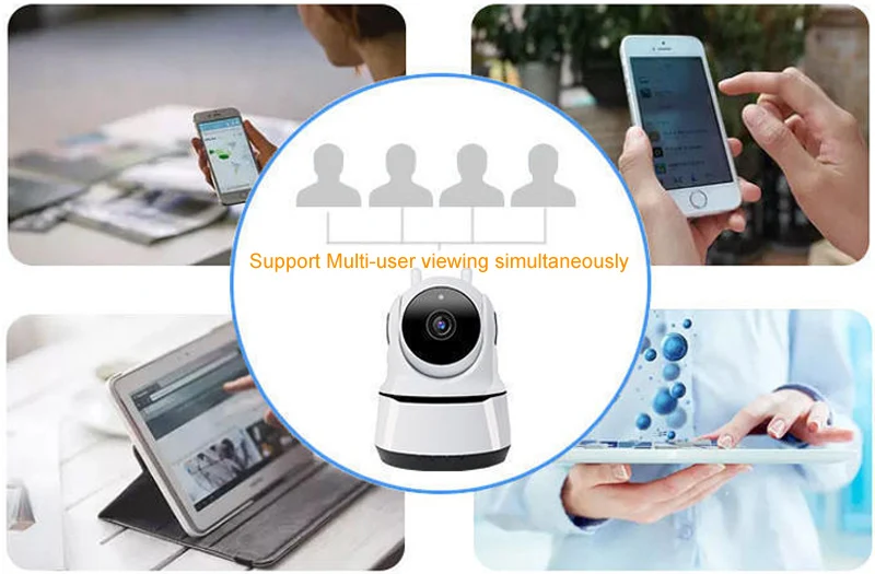 HD 1080P Smart Home Wifi Camera Indoor IP Security Surveillance Motion Detection Night Vision for Baby / Nanny / Pet Wi-Fi Cam
HD 1080P Smart Home Wifi Camera Indoor IP Security Surveillance Motion Detection Night Vision for Baby / Nanny / Pet Wi-Fi Cam