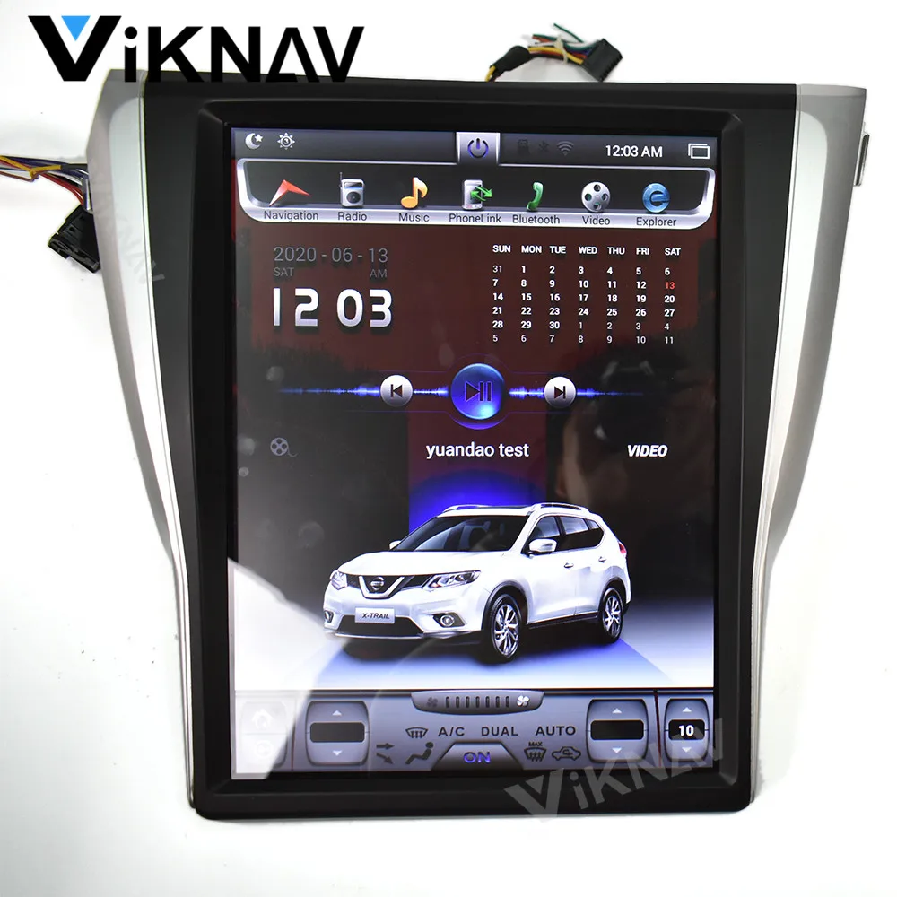 Android car auto radio multimedia player for Nissan X-TRAIL 2013 2014 2015 2016 2017 2018 GPS navigation DVD player 15 inch
Android car auto radio multimedia player for Nissan X-TRAIL 2013 2014 2015 2016 2017 2018 GPS navigation DVD player 15 inch
