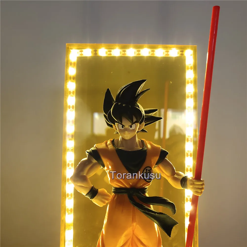 Dragon Ball Z Son Goku Anime Figures Led Super Saiyan DIY Action Figma Ultra Instinct Goku Light Dragonball Model Figurine Toys
Dragon Ball Z Son Goku Anime Figures Led Super Saiyan DIY Action Figma Ultra Instinct Goku Light Dragonball Model Figurine Toys