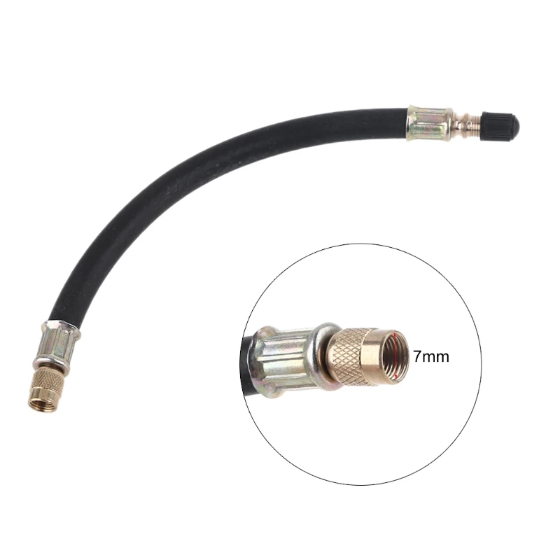 Multifunctional Val-ve Stem Extenders 8.27 Inch Flexible Extension Tire Val-ve Adaptor Compatible for Car Truck Extension Tire
Multifunctional Val-ve Stem Extenders 8.27 Inch Flexible Extension Tire Val-ve Adaptor Compatible for Car Truck Extension Tire