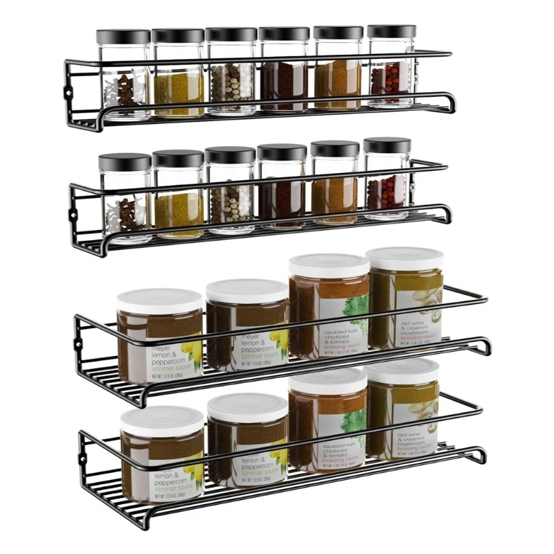 Spice Rack Organizer Wall Mount, Hanging Black Spice Pantry Organization Storage Shelf, Farmhouse Seasoning Organizer
Spice Rack Organizer Wall Mount, Hanging Black Spice Pantry Organization Storage Shelf, Farmhouse Seasoning Organizer