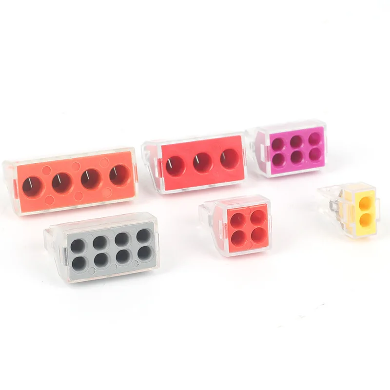 Quick Terminal PCT-102/103d/104d/106/108 Universal Compact Wire Wiring Connector Conductor Terminal Block With Lever WholesaleÂ
Quick Terminal PCT-102/103d/104d/106/108 Universal Compact Wire Wiring Connector Conductor Terminal Block With Lever WholesaleÂ