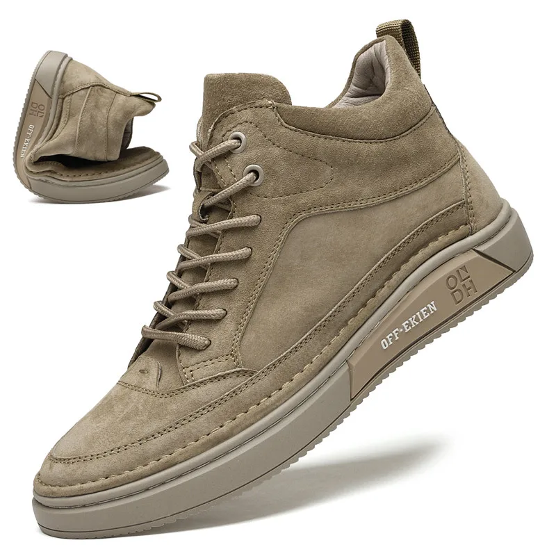 Classic Winter Men's Boots Genuine Leather Suede Shoes Men Plush Warm Mens Snow Boots Outdoor Comfortable Motorcycle Man Boots
Classic Winter Men's Boots Genuine Leather Suede Shoes Men Plush Warm Mens Snow Boots Outdoor Comfortable Motorcycle Man Boots