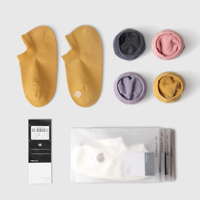 Осенние однотонные носки-башмачки для мужчин/женщин носки с закрытым носком