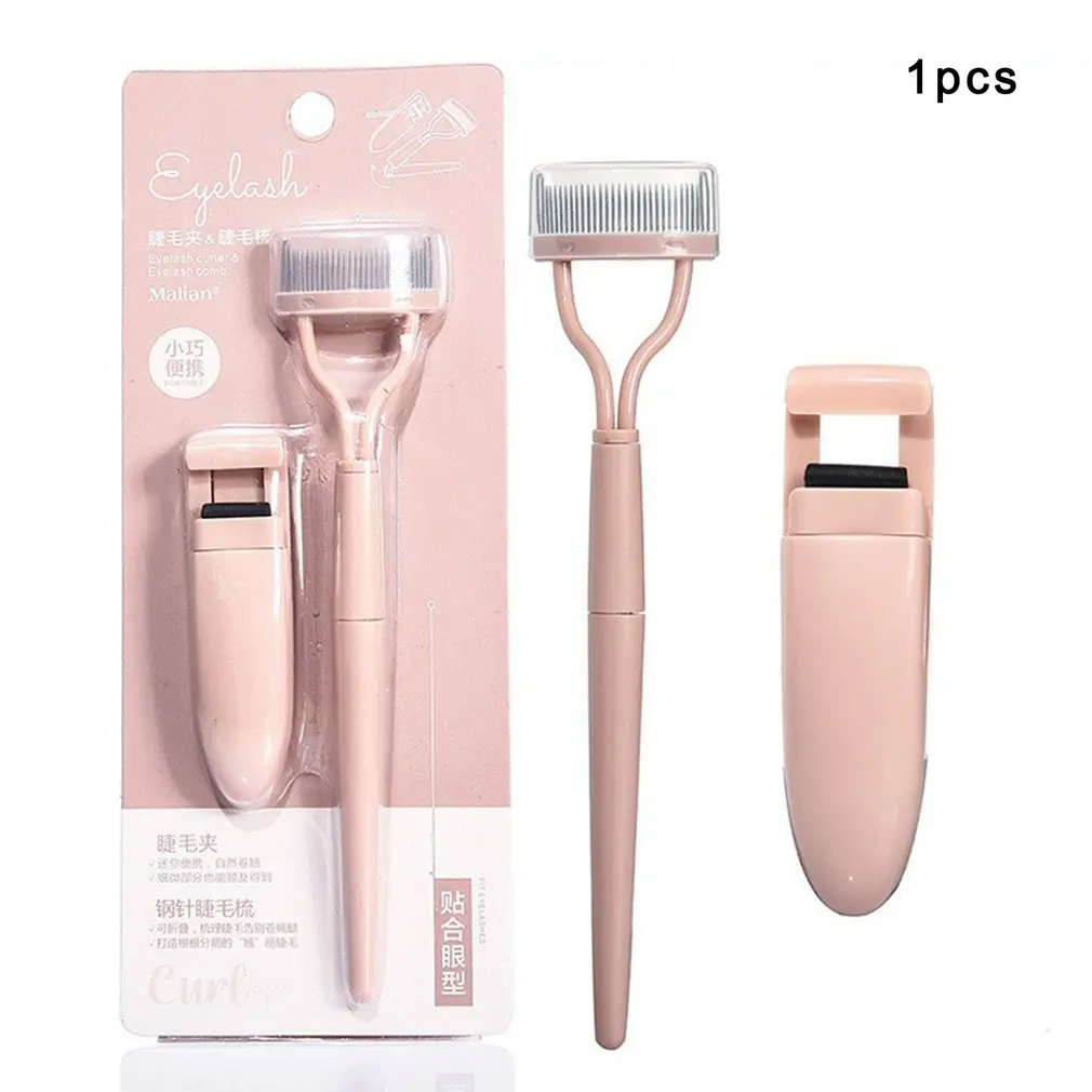 Mini Portable Eyelash Curler Partial Eyelash Curler + Steel Needle Eyelash Comb Fits All Eye Shapes Eyelash Curler
Mini Portable Eyelash Curler Partial Eyelash Curler + Steel Needle Eyelash Comb Fits All Eye Shapes Eyelash Curler