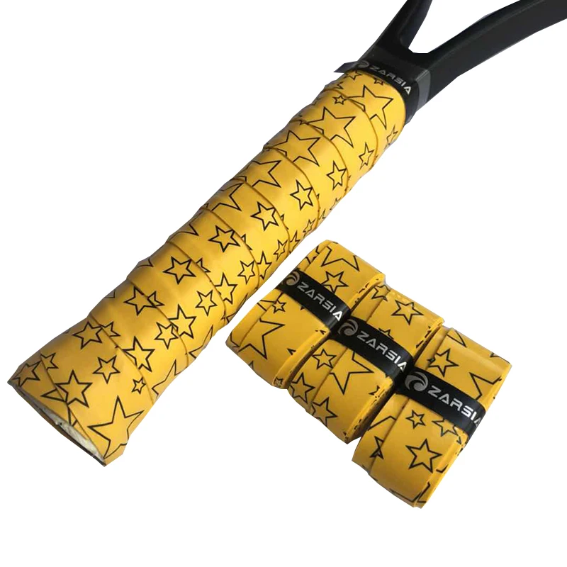 100pcs wholesales ZARSIA stars pattern Tennis Racket Overgrip Anti-skid Sweat Absorbed Wrap Taps Tenis Racquet sticky grips
100pcs wholesales ZARSIA stars pattern Tennis Racket Overgrip Anti-skid Sweat Absorbed Wrap Taps Tenis Racquet sticky grips