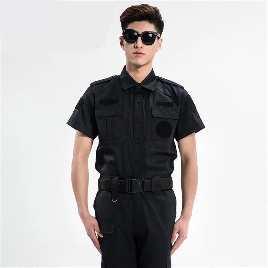 Security Military Army Uniform Men Combat Suit Tactical Guard Shirt+Pants Work Clothes
Security Military Army Uniform Men Combat Suit Tactical Guard Shirt+Pants Work Clothes
