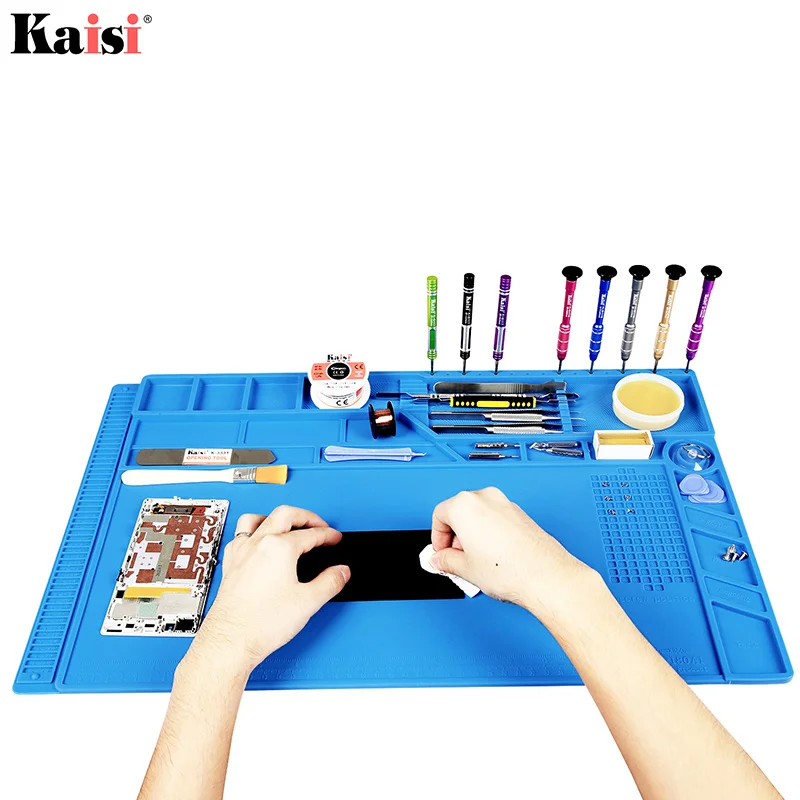 Repair silicone pad work pad heat-resistant BGA soldering station repair insulation pad insulation pad maintenance platform
Repair silicone pad work pad heat-resistant BGA soldering station repair insulation pad insulation pad maintenance platform