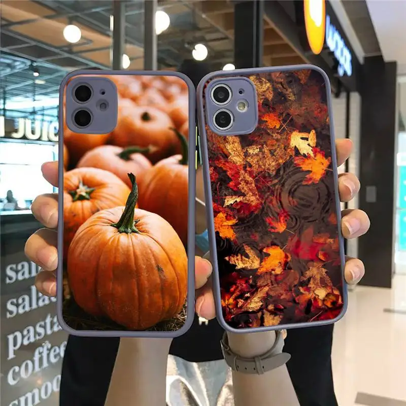 Autumn leaves fall fox pumpkin Phone Case Matte Transparent for iPhone 7 8 11 12 s mini pro X XS XR MAX Plus cover funda
Autumn leaves fall fox pumpkin Phone Case Matte Transparent for iPhone 7 8 11 12 s mini pro X XS XR MAX Plus cover funda