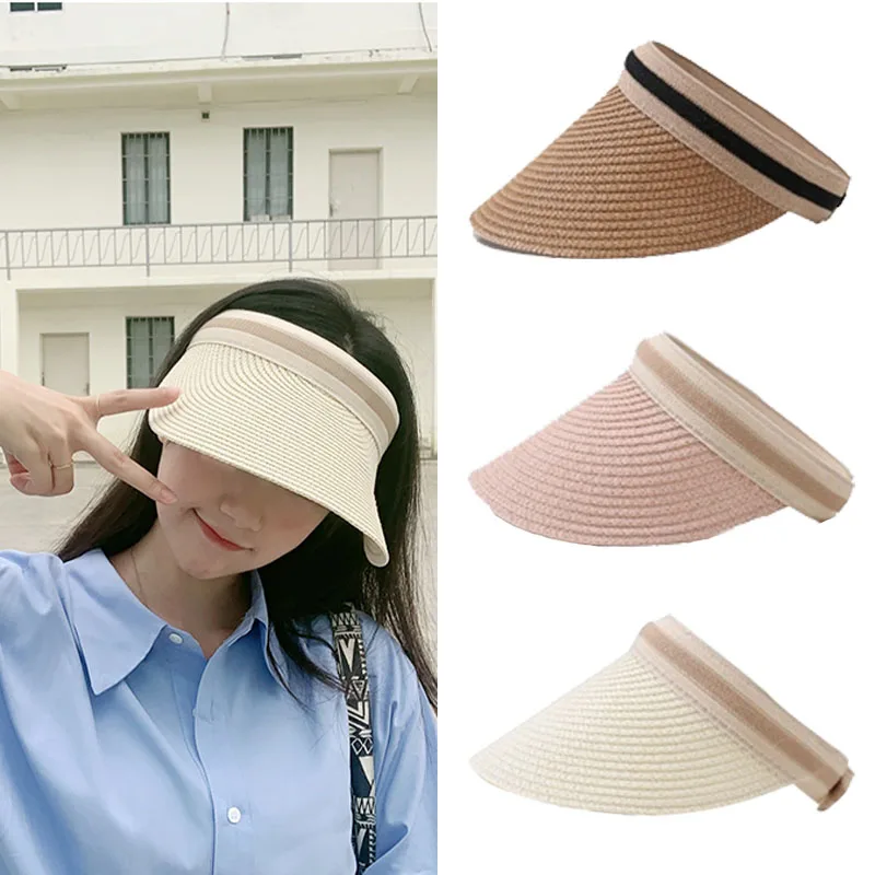 HT201 Summer Women Straw Hat Empty Top 2020 Women's Summer Hat Sun Protection Outdoor Sports Fishing Beach Chapeau
HT201 Summer Women Straw Hat Empty Top 2020 Women's Summer Hat Sun Protection Outdoor Sports Fishing Beach Chapeau