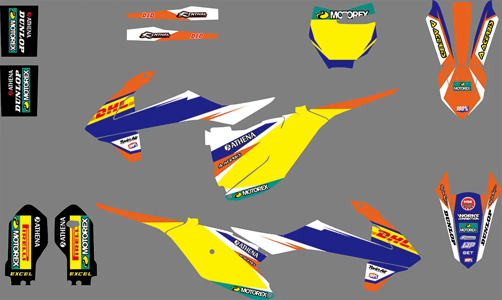 Motorcycle Team Decals Graphic Stickers Customized DECO dekor Kit For KTM SX85 SX 85 2018 2019 2020 2021
Motorcycle Team Decals Graphic Stickers Customized DECO dekor Kit For KTM SX85 SX 85 2018 2019 2020 2021