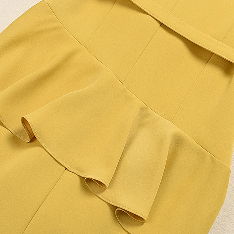 Runway High Quality Summer 2020 New Women'S Party Sexy Casual Workplace Vintage Elegant Chic Gentlewoman Slim Fashion Midi Dress
Runway High Quality Summer 2020 New Women'S Party Sexy Casual Workplace Vintage Elegant Chic Gentlewoman Slim Fashion Midi Dress