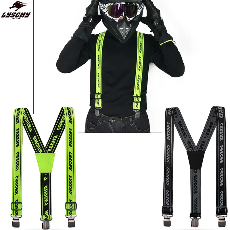 Heavy Duty Braces Pant Suspenders Elastic Adjustable Y Back Suspender Straps For Motorcycle Racing Riding Repair Pants Suspender
Heavy Duty Braces Pant Suspenders Elastic Adjustable Y Back Suspender Straps For Motorcycle Racing Riding Repair Pants Suspender