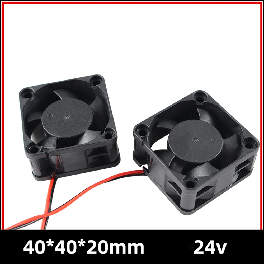 3D Printer part 4020 DC cooling fan 24V Brushless bearing mini cooler 40mm fan radiator 40x40x20mm high quality 40*40*20
3D Printer part 4020 DC cooling fan 24V Brushless bearing mini cooler 40mm fan radiator 40x40x20mm high quality 40*40*20