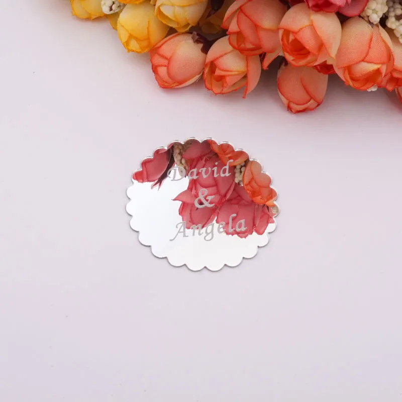 30 Pieces Personalized Acrylic Mirror Round Custom Name Date Welcome Stickers Bride Favorite Wedding Gift Party Decor Favors
30 Pieces Personalized Acrylic Mirror Round Custom Name Date Welcome Stickers Bride Favorite Wedding Gift Party Decor Favors