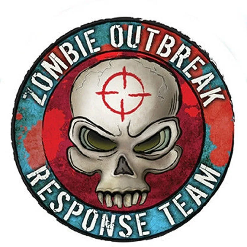 ZOMBIE Outbreak Response Team Cool Skull Car Sticker and Decals Bumper Window Laptop Bodywork Windshield Accessories KK12*12cm
ZOMBIE Outbreak Response Team Cool Skull Car Sticker and Decals Bumper Window Laptop Bodywork Windshield Accessories KK12*12cm